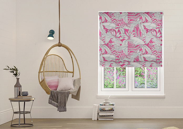 Caicos, Begonia - Roman Blind - Image 3
